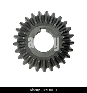 Pignon métal sur fond blanc Banque D'Images