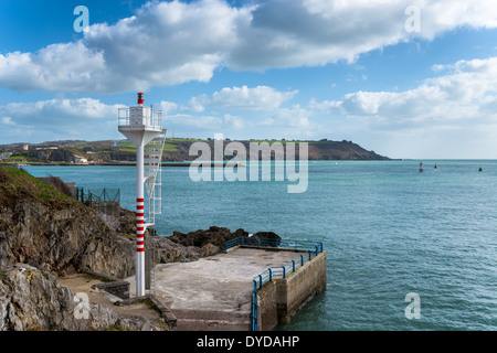 Plymouth dans le Devon en voyant le son de l'Hoe Banque D'Images