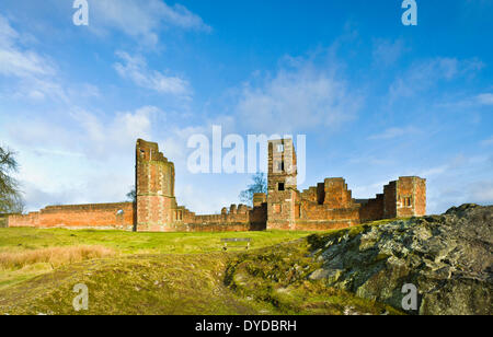 Bradgate House est le lieu de naissance de Lady Jane Grey. Banque D'Images