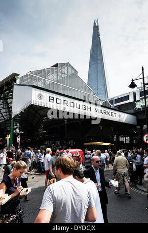 Borough Market à Londres. Banque D'Images