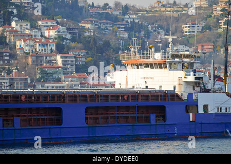 Voyage sur le Bosphore, Istanbul, Turquie. Banque D'Images