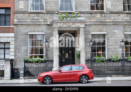 Chandos House dans la région de Queen Anne Street. Banque D'Images