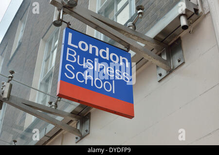 La London Business School en route du parc. Banque D'Images