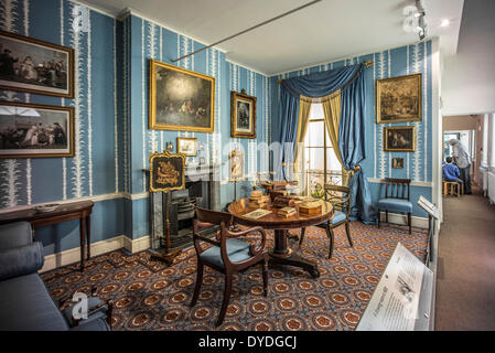 De l'intérieur de la maison musée Geffrye. Banque D'Images