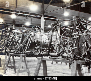Cette image présente des avions de Central Aircraft Manufacturing, fondée par George Arnold, présentant les premières conceptions d'avions et les contributions de la société à l'industrie aéronautique en Chine. Banque D'Images