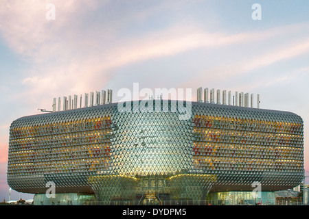 La santé de l'Australie du Sud et de l'Institut de recherche médicale bâtiment SAHMRI Adelaide Banque D'Images