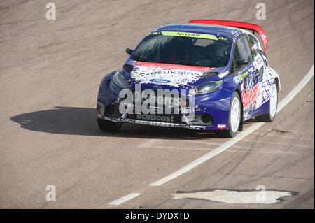 Ford Fiesta st World Championship Rally cross location Banque D'Images