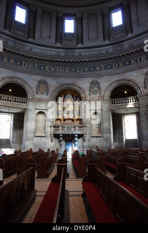 Marmorkirken à Copenhague est l'un des plus emblématiques des églises avec des Danois du grand dôme. Banque D'Images