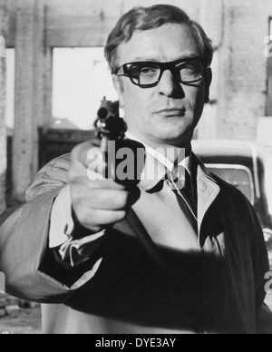 Michael Caine, sur-ensemble du film, 'funérailles à Berlin', 1966 Banque D'Images