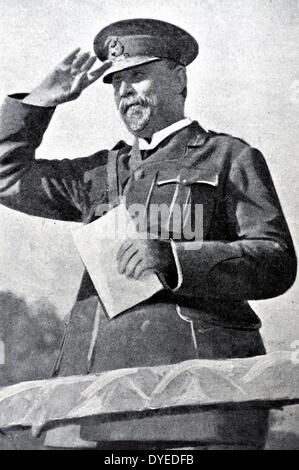 Louis Botha (27 septembre 1862 - 27 août 1919) était un Afrikaner et premier premier ministre de l'Union de l'Afrique du Sud, l'ancêtre de l'état sud-africain moderne. Un héros de la guerre des Boers au cours de la Deuxième Guerre des Boers, il finit par battre pour que l'Afrique du Sud devenu un dominion britannique. Banque D'Images