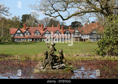 Le Woodhall Spa Petwood Hotel dans le Lincolnshire en Angleterre, ce qui était le mess des officiers de l'Escadron 617 Dam Busters en 1942 Banque D'Images