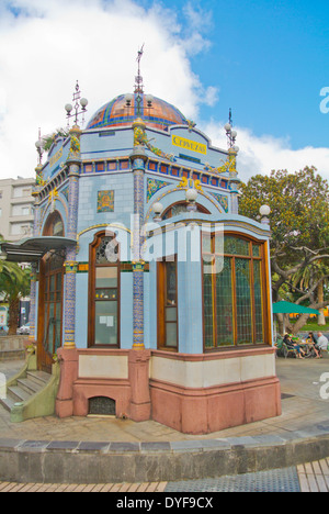 Kiosque de style Art Déco, Parque de San Telmo square, Triana, Las Palmas de Gran Canaria, Îles Canaries, Espagne, Europe Banque D'Images