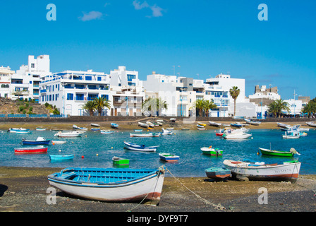 Charco de San Gines lake, Arrecife, Lanzarote, Canary Islands, Spain, Europe Banque D'Images