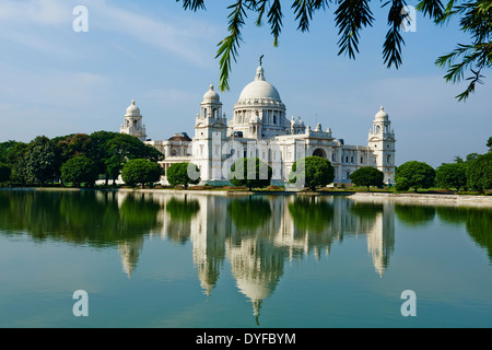 L'Inde, le Bengale occidental, Calcutta, Calcutta, Chowringhee, Victoria Memorial Banque D'Images