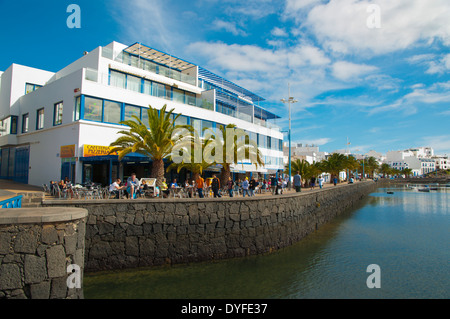 Charco de San Gines lake, Arrecife, Lanzarote, Canary Islands, Spain, Europe Banque D'Images