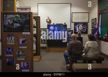 USA, New York, d'Espoir, lieu de naissance de l'ancien Président Bill Clinton de l'intérieur de la Clinton Museum Banque D'Images