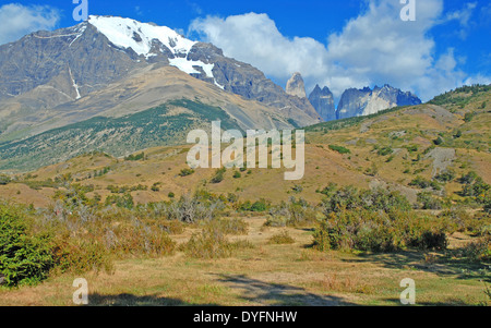 Parc National Torres del Paine au Chili, en Amérique du Sud Banque D'Images