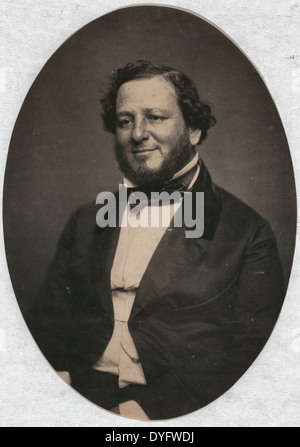 Judah P. Benjamin, Sénateur de Louisiane, half-length portrait, vers 1856 Banque D'Images