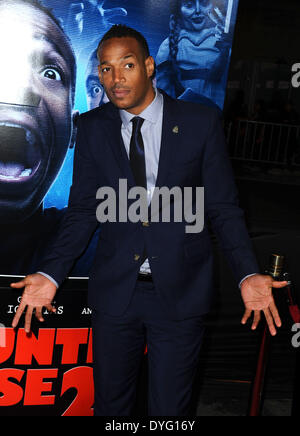 Los Angeles, Californie, USA. Apr 16, 2014. Marlon Wayans assistant à la première de Los Angeles ''une maison hantée 2'' qui a eu lieu au Regal Cinemas à L.A. Vivre à Los Angeles, Californie le 16 avril 2014. 2014 : Crédit D. Long/Globe Photos/ZUMAPRESS.com/Alamy Live News Banque D'Images