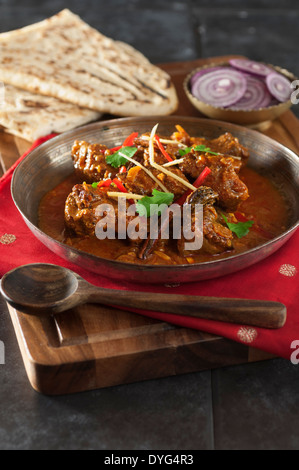 Le curry d'agneau Kashmiri Rogan Josh India Food Banque D'Images