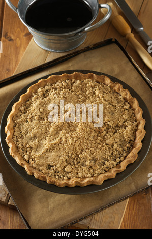 Shoo Fly Pie pie mélasse Pennsylvanie USA Food Banque D'Images