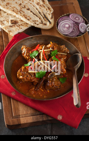 Le curry d'agneau Kashmiri Rogan Josh India Food Banque D'Images