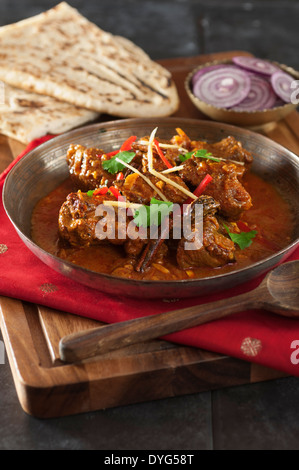 Le curry d'agneau Kashmiri Rogan Josh India Food Banque D'Images