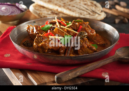 Le curry d'agneau Kashmiri Rogan Josh India Food Banque D'Images