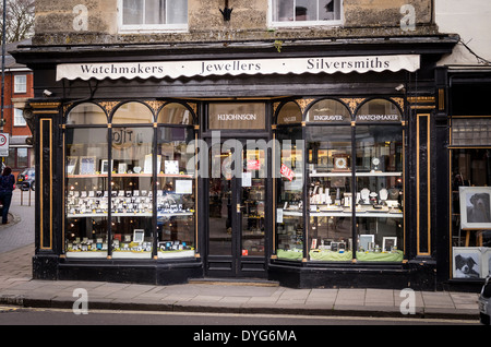 La Boutique des Joailliers à Devizes UK Banque D'Images