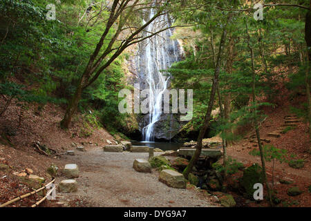 Cascade de Kin, Kyoto, Japon Banque D'Images