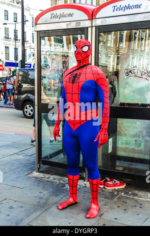 Costume Spiderman Banque D'Images