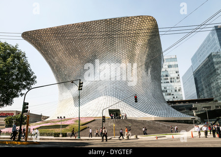 Extérieur spectaculaire Museo Sumaya construit par la Fondation Carlos Slim à chambre sa collection privée d'art mexicain & Banque D'Images