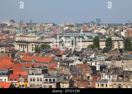 Vue aérienne du Musée Royal des Beaux-Arts d'Anvers, Belgique Banque D'Images