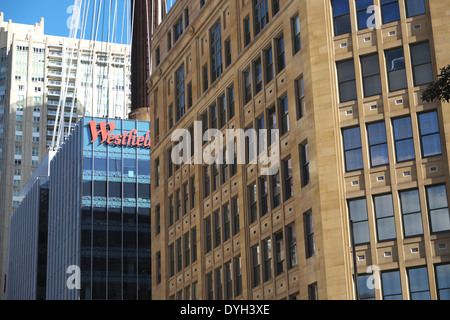 Le centre commercial de Westfield sur pitt street, sydney Banque D'Images