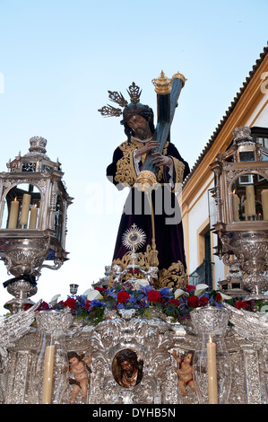 Jésus Christ, e la semaine sainte à Séville, Espagne Banque D'Images