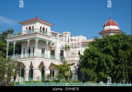 Palacio de Valle Punta Gorda et Cienfuegos Cuba Banque D'Images
