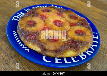 Pineapple Upside Down Cake Banque D'Images