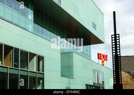 Extérieur de la Reid, le nouveau bâtiment annexe à la Glasgow School of Art and Design de l'architecte Steven Holl, Banque D'Images