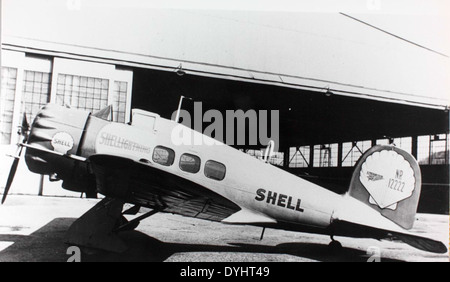 Shell Aviation Lockheed Corporation Modèle 9-C Orion des ''Shell'' de la foudre Banque D'Images