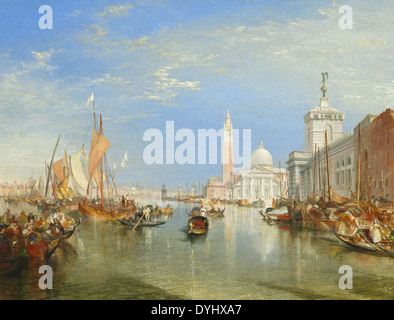 Joseph Mallord William Turner Venice, La Dogana et San Giorgio Maggiore Banque D'Images
