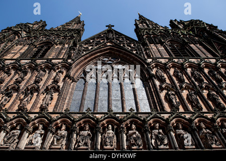 La Cathédrale de Lichfield Banque D'Images