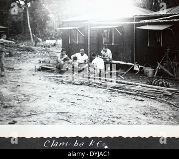 Cette image montre le Consolidated PB4Y, un bombardier de patrouille de l'US Navy, pendant son service avec le VB-102 Squadron. L'escadron effectue des patrouilles critiques pendant la seconde Guerre mondiale dans le Pacifique, y compris des opérations à Espiritu Santo. Banque D'Images
