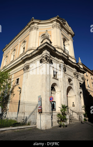 Italie, Rome, église désectée de Santa Rita da Cascia à Campitelli (Carlo Fontana) Banque D'Images