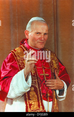 Le Pape Jean Paul II ( Wojtyla ) Banque D'Images