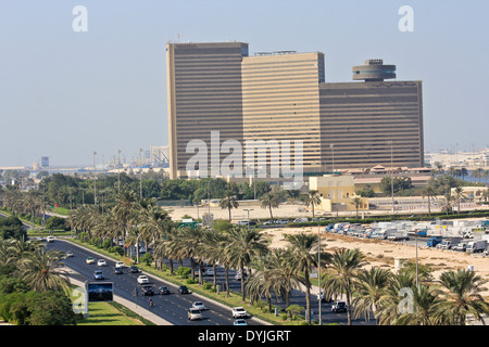 Hyatt Regency Hôtel à Palm Deira, Dubaï Banque D'Images