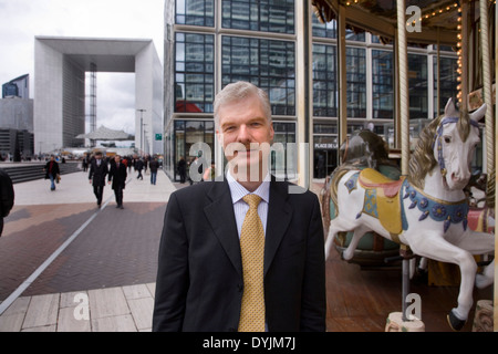 Andreas Schleicher, chef de la Division du PNUD, la Defense, Paris, France Banque D'Images