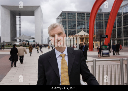 Andreas Schleicher, chef de la Division du PNUD, la Defense, Paris, France Banque D'Images