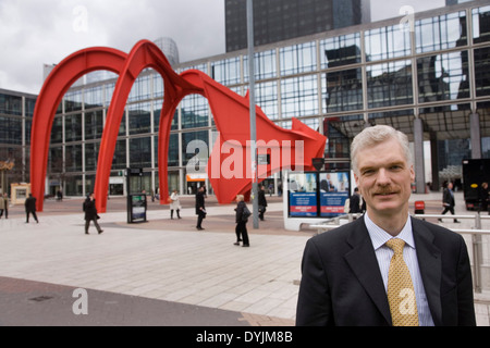 Andreas Schleicher, chef de la Division du PNUD, la Defense, Paris, France Banque D'Images