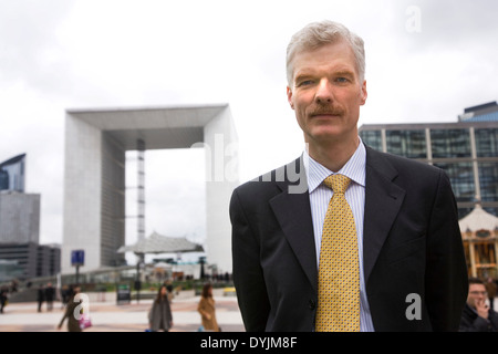 Andreas Schleicher, chef de la Division du PNUD, la Defense, Paris, France Banque D'Images