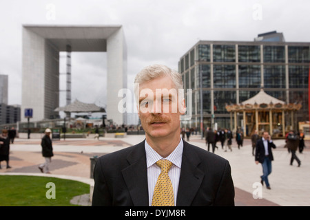 Andreas Schleicher, chef de la Division du PNUD, la Defense, Paris, France Banque D'Images